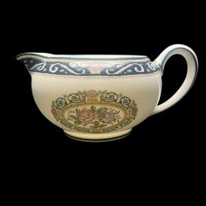 Wedgewood Runnymede Blue 146 Shape Bone China Creamer  England